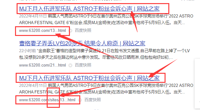 重复收录问题